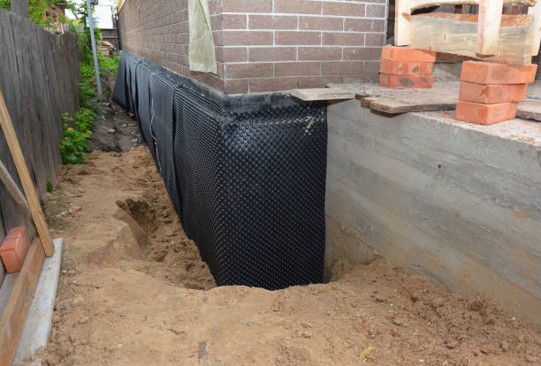 SJ Waterproofing Pros technician performing targeted Emergency Waterproofing assessment in Granville, IL